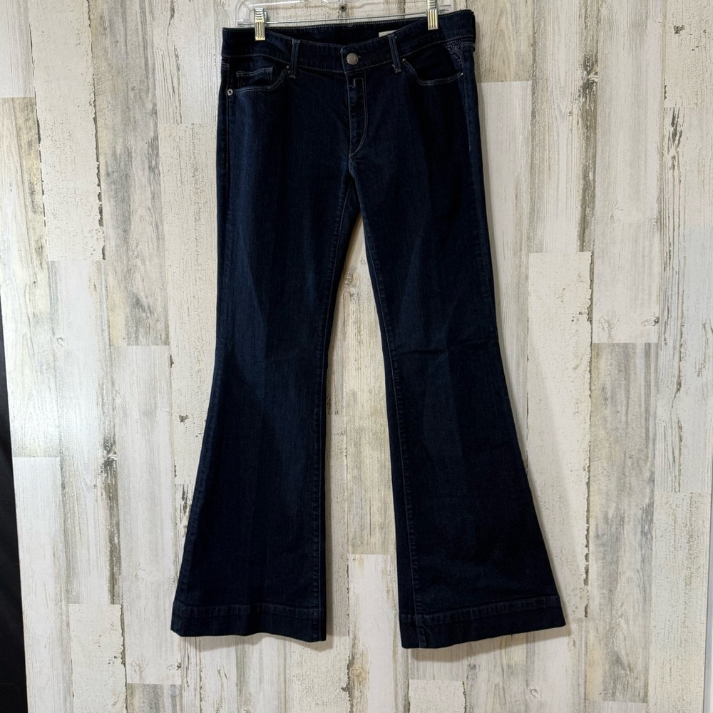 Replay Teena Women's Dark Denim Flare Jeans